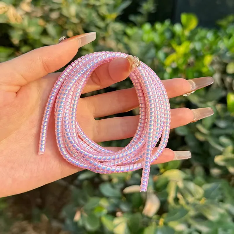 Spring Roll Wrapper - Декоративный спиральный органайзер для кабелей iPhone/Samsung/Huawei/Xiaomi,