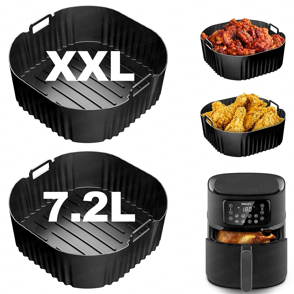 Philips Air Fryer Airfryer Xxl - Силиконовая форма для аэрофритюрницы Philips Airfryer