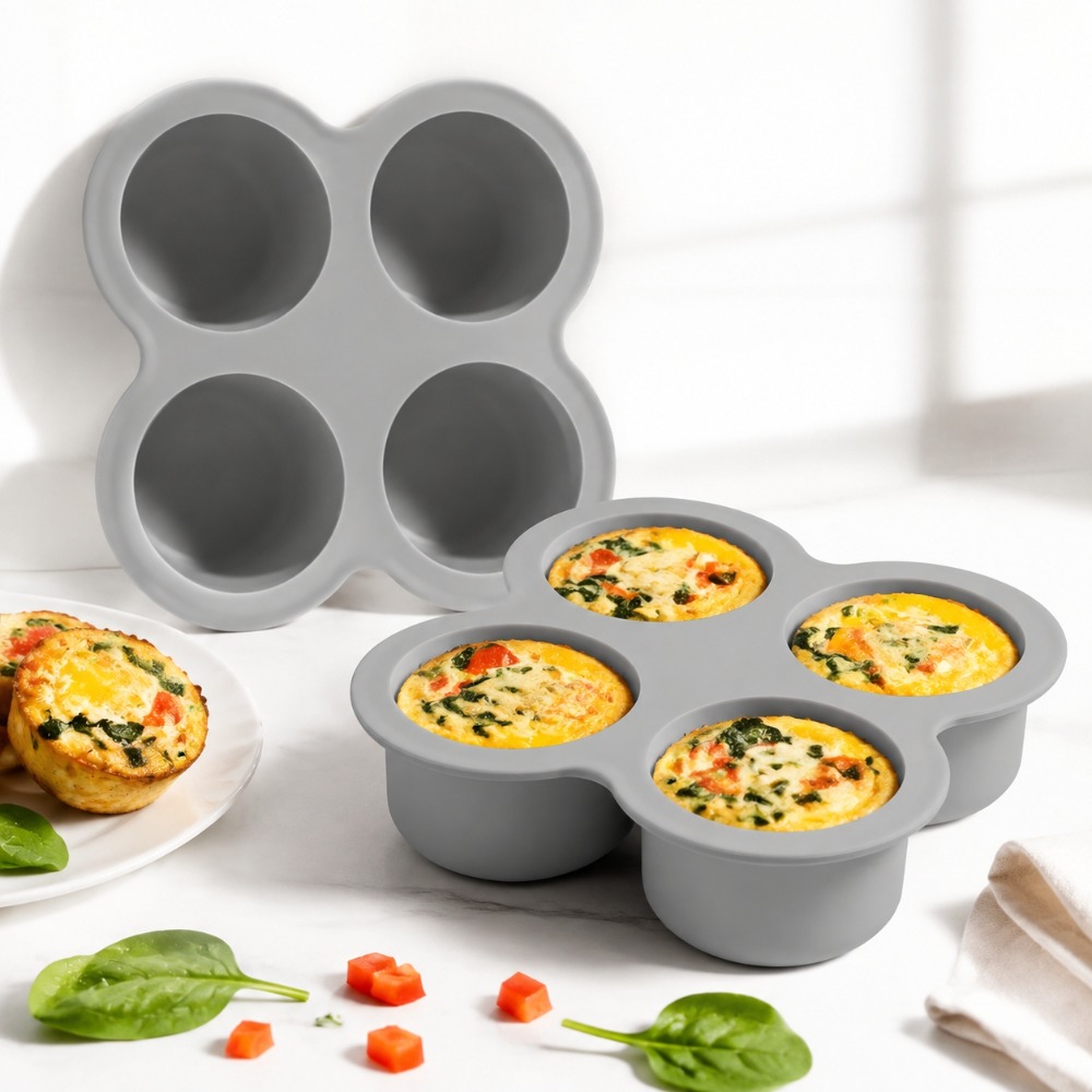 Egg Waffle Pan - 2 шт. силиконовых формы для яиц