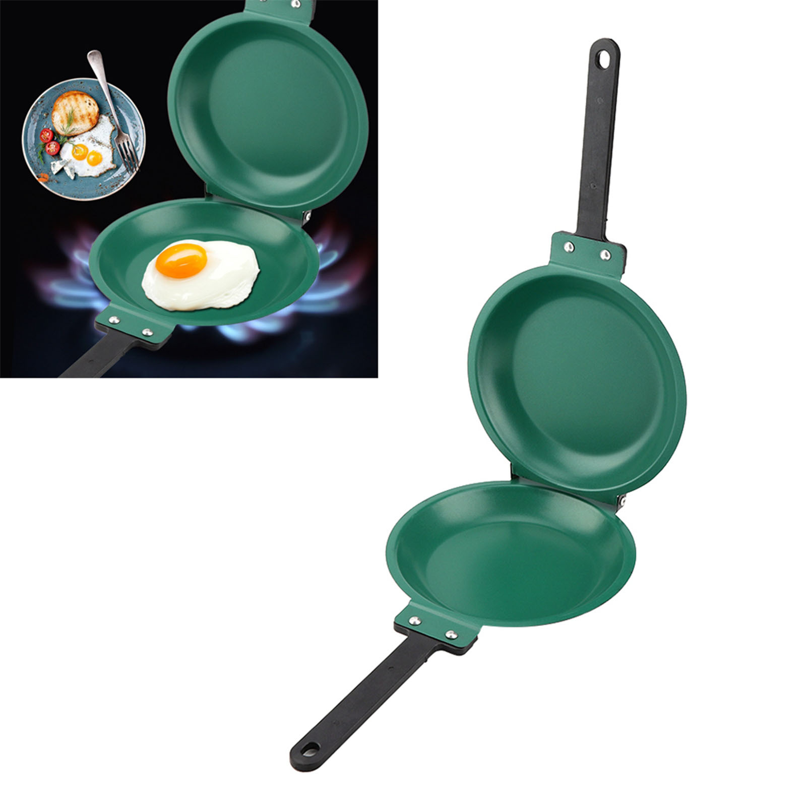 Двусторонняя сковорода с титан – обзор и цена Mini Pancake Griddle