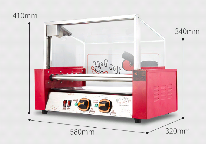 Коммерческая электрическая маш – обзор и цена Hot Dog Press