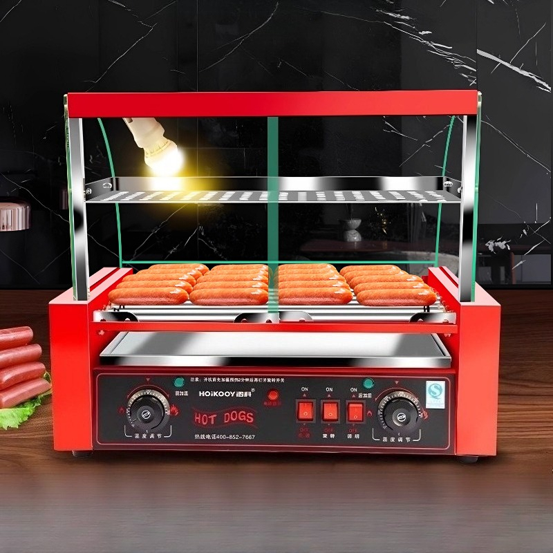 Коммерческая 7-трубная машина  – обзор и цена Hot Dog Press